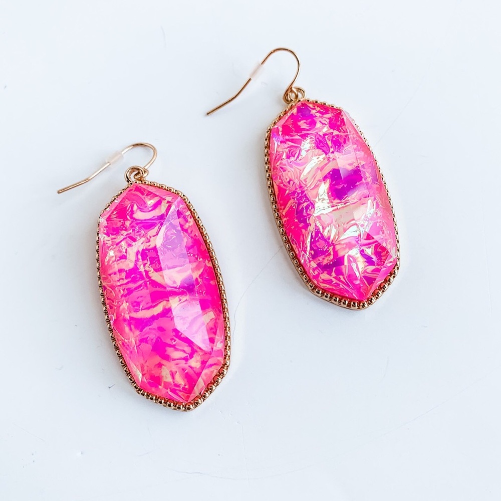 OPAL FUCHSIA EARRINGS